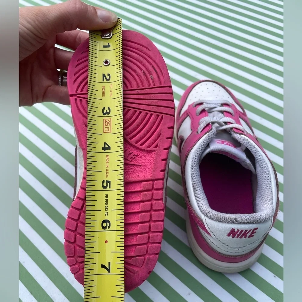 Nike Dunk Low Fuchsia Toddler Size 9.5